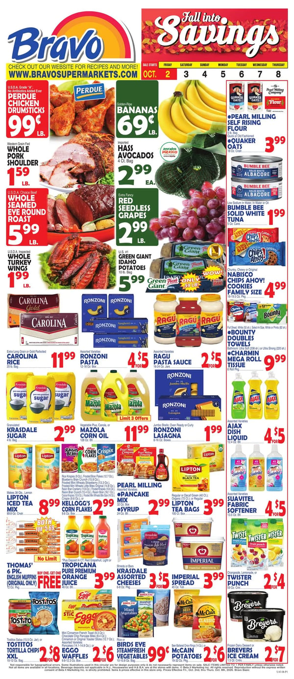 Bravo Supermarkets Weekly Ad
