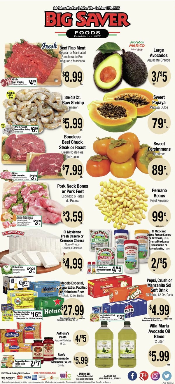 Big Saver Foods Weekly Ad