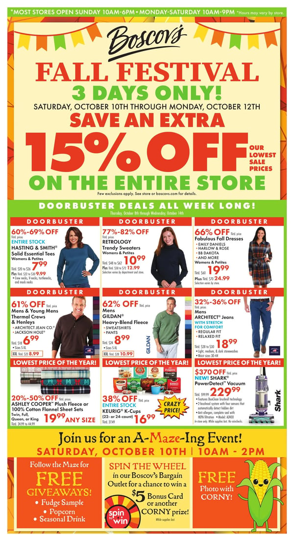 Boscov's Weekly Ad
