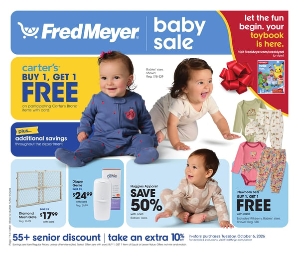 Fred Meyer Home & Apparel Ad