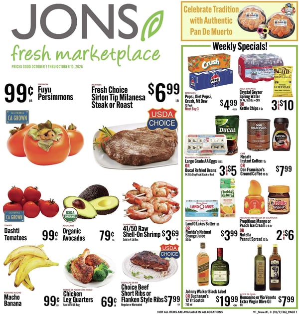 Jons Fresh Marketplace Weekly Ad