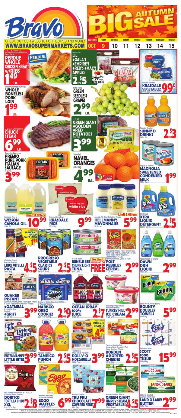 Bravo Supermarkets Weekly Ad