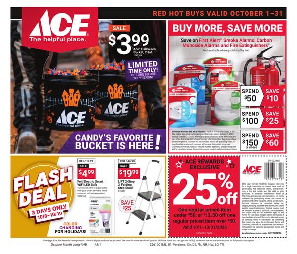 ACE Hardware Red Hot Buys