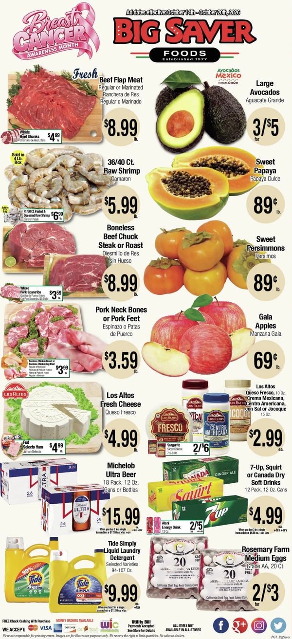 Big Saver Foods Weekly Ad