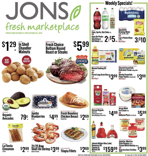 Jons Fresh Marketplace Weekly Ad