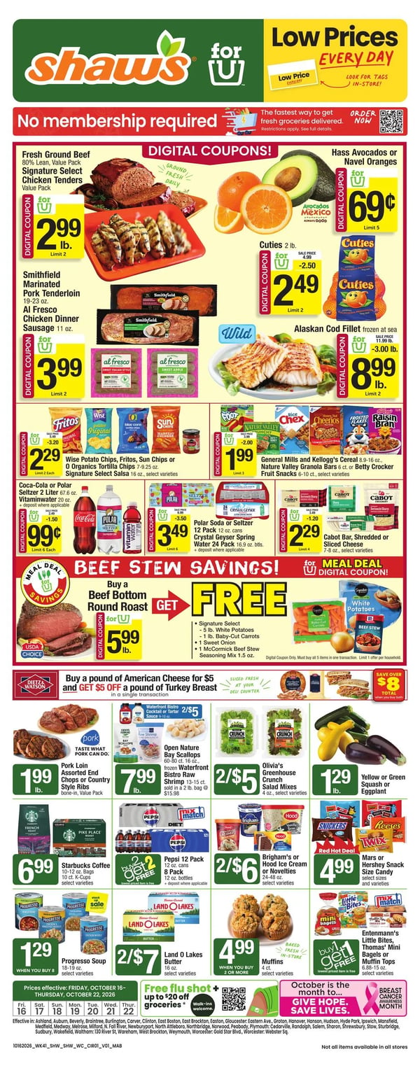 Shaws Weekly Ad