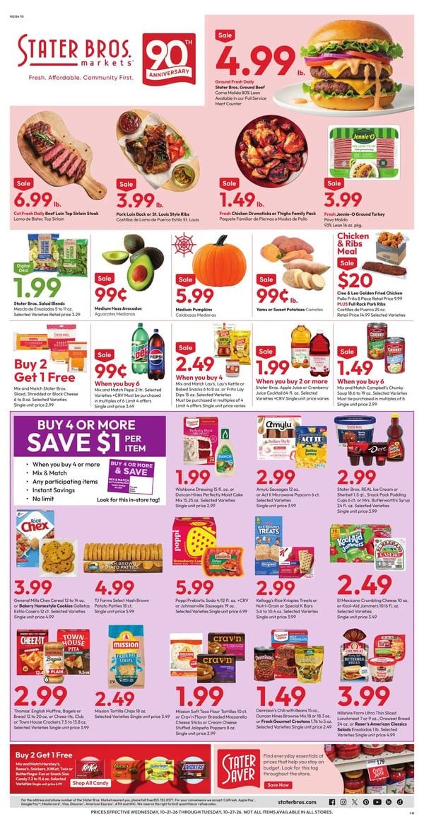 Stater Bros Markets Weekly Ad