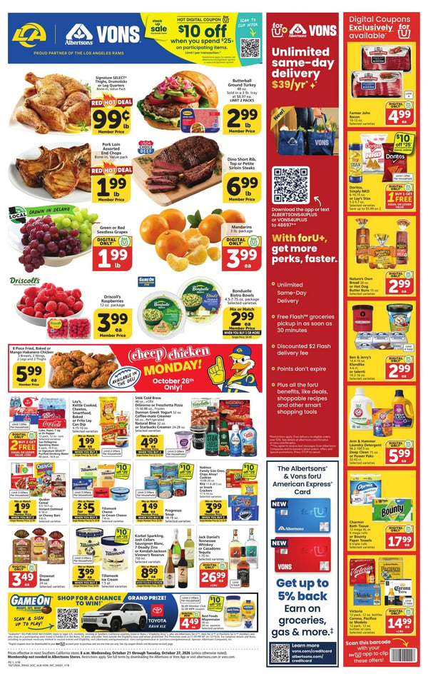 Vons Weekly Ad