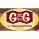 G and G Market logo