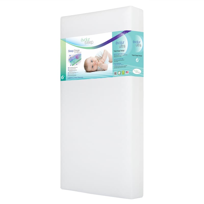 Évolur Sleep Ultra Crib and Toddler Bed Mattress (Model 849)