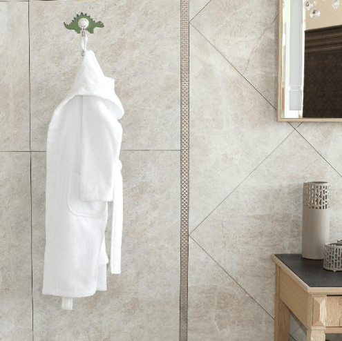 Recalled Linum Home Textiles children's robe (white)