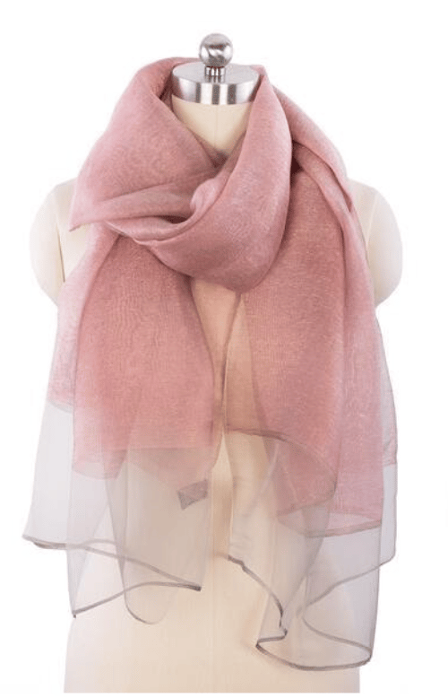 Recalled "Sparkle Sheer Social Wrap" scarf – Front