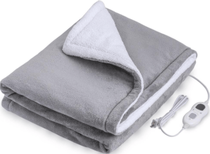 Recalled InvoSpa Electric Throw Heated Blanket