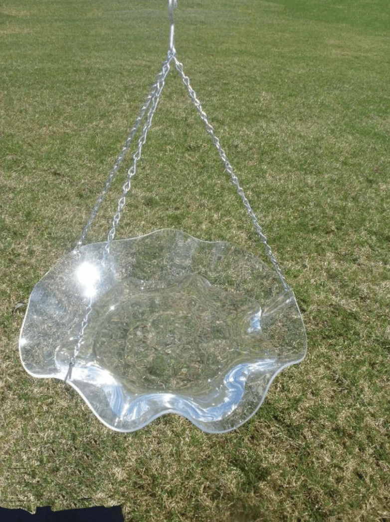 Recalled Birds Choice Hanging Acrylic Bird Bath