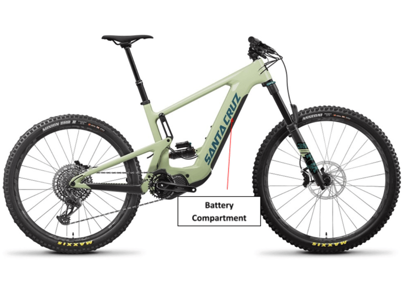 Recalled Santa Cruz Heckler 9 model electric bicycle - Gloss Avocado Green