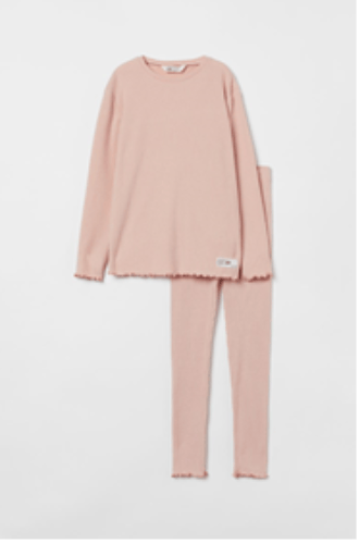 Children's Recalled Sleepwear Set – Light Pink (Product ID Number 1044037001)