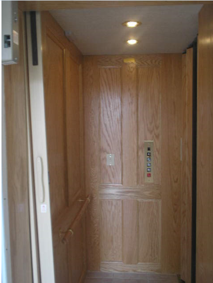 Recalled Waupaca residential elevator, Custom Lift