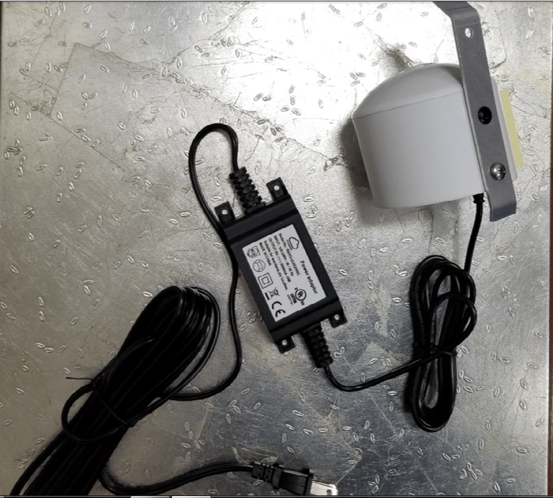 PurpleAir Power Supply – Location of model number
