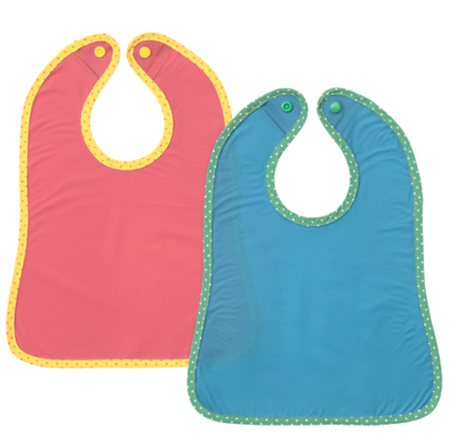 Front of recalled IKEA MATVRÅ Bib 2 Pack
