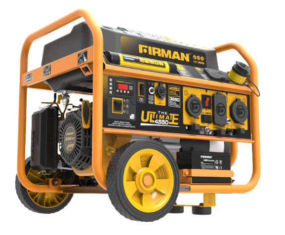 FIRMAN portable generator front right view