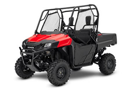 2017 Honda Pioneer 700 side-by-side (Red)