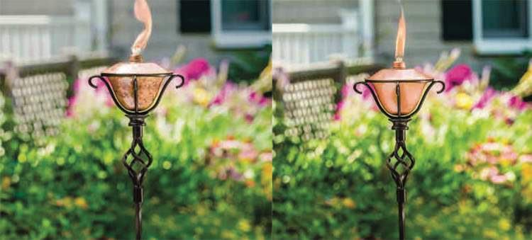 Recalled Berkley Jensen Citronella 72-inch Copper-Plated Torch