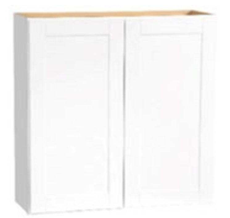 Recalled kitchen wall cabinet Continental Cabinets model CBKW3636 and Hampton Bay model KW3636