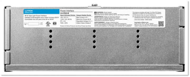 Recalled Lutron Power Interface (model LU-PH3-B)