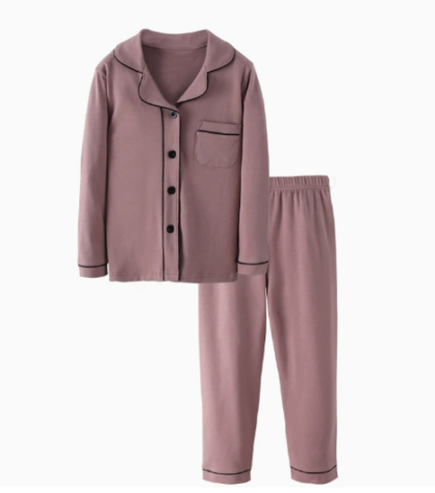 Recalled Mallimoda Children's Pajama Sets in Gray/Pink