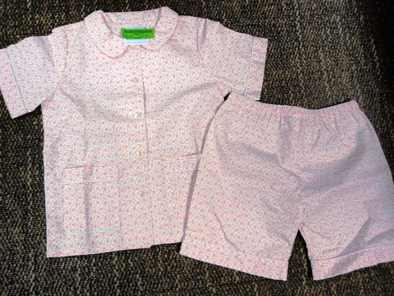 Elephantito Children's Floral Print Pajamas