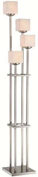 Dolan Burien 1117-SS Stainless Steel Floor Lamp