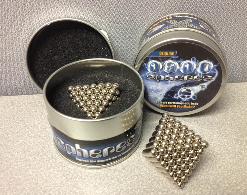 Nanospheres Magnetic Desk Toy