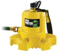 WAYNE WaterBUG GLOW Model WWB Glow, 1/6 HP Multi-Use Pump