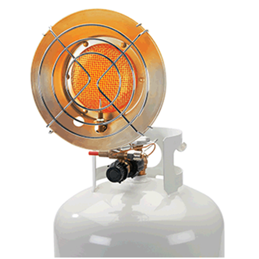 Recalled 15,000 BTU Tank Top Propane Heater (Item #63073)
