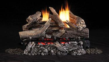 Shadowdance Natural Gas Log Set Assembly