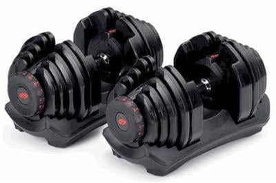 Recalled bowflex dumbbell