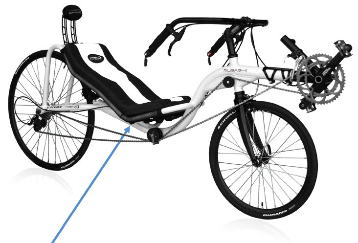 Catbike Musashi Recumbent Serial # Location