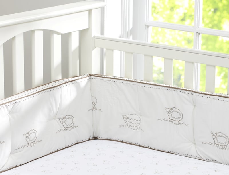 Sweet Lambie Bumper, model 7988348 with the ivory side showing.