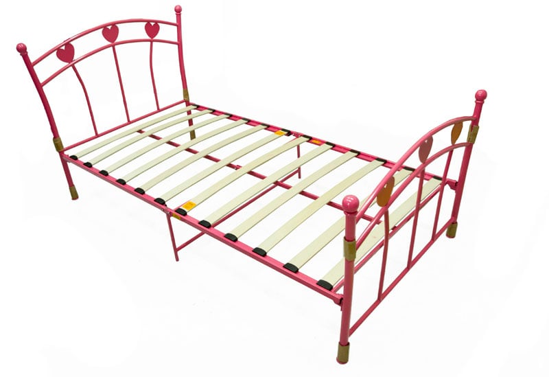 Pink bed frame