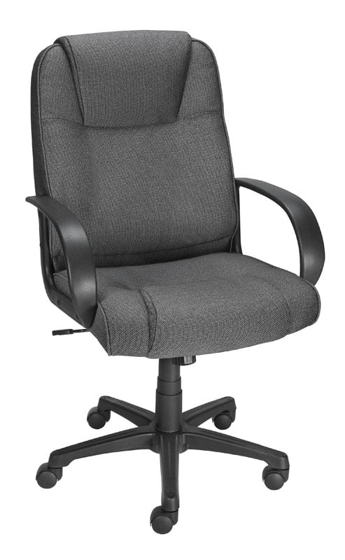 Bermond fabric chair in gray