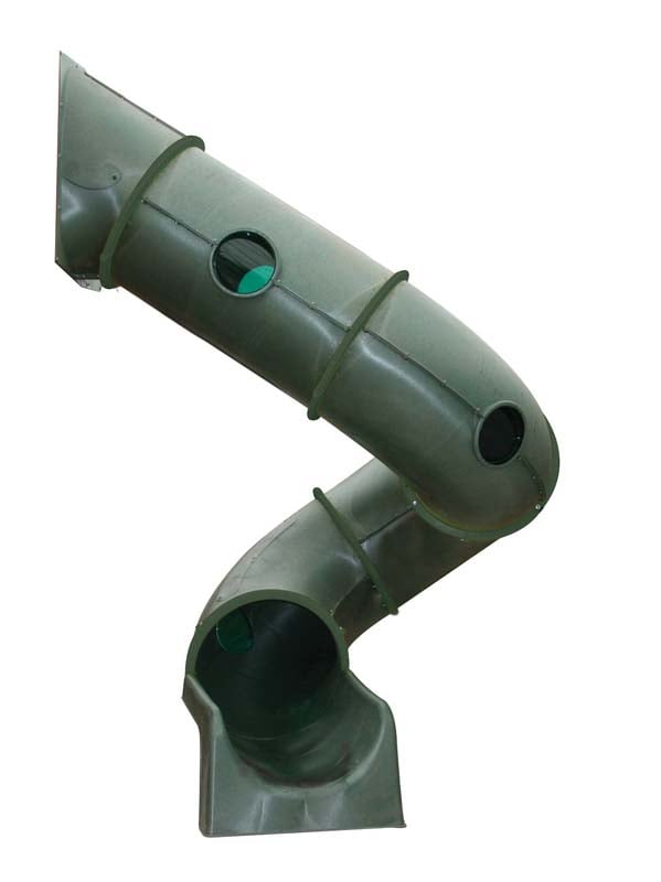 Solowave Tornado brand tube slide with port hole