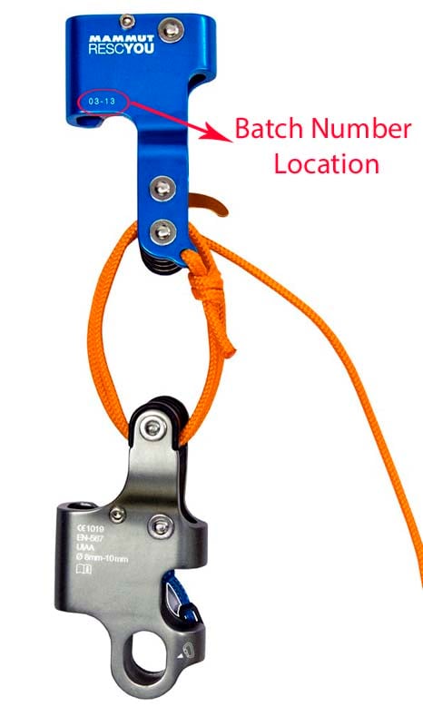 Mammut’s RescYou recalled crevasse rescue device