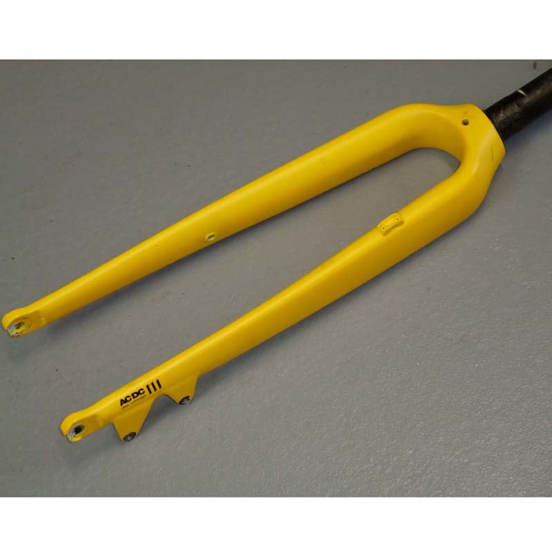 Black and Yellow Aprebic Bike Fork