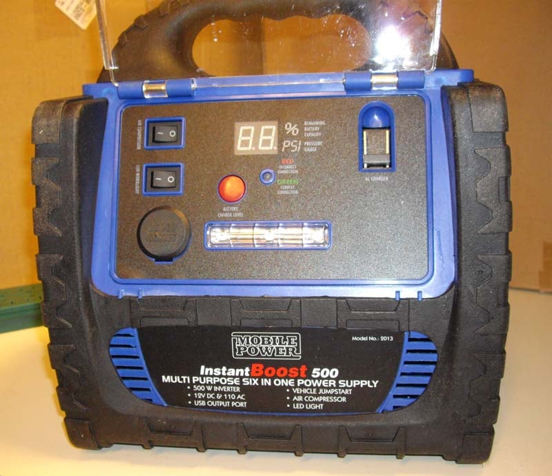 MobilePower power pack front of unit