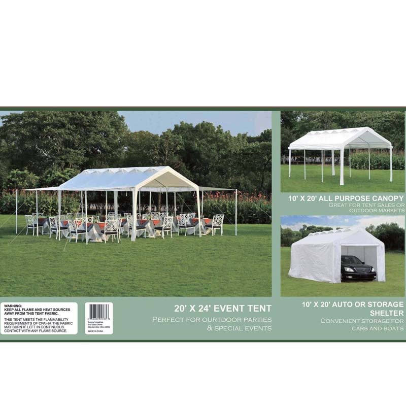 Product packaging for Multi-Purpose Shelter