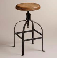 Recalled Cost Plus World Market twist swivel stool