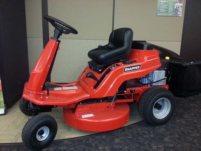 Front of mower