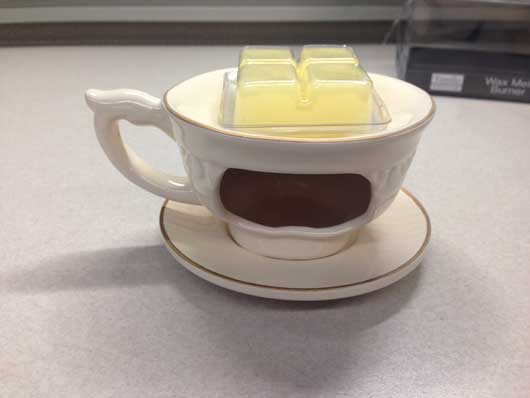Family Dollar ceramic wax warmer set