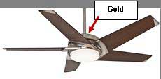 Casablanca ceiling fan model and date code location