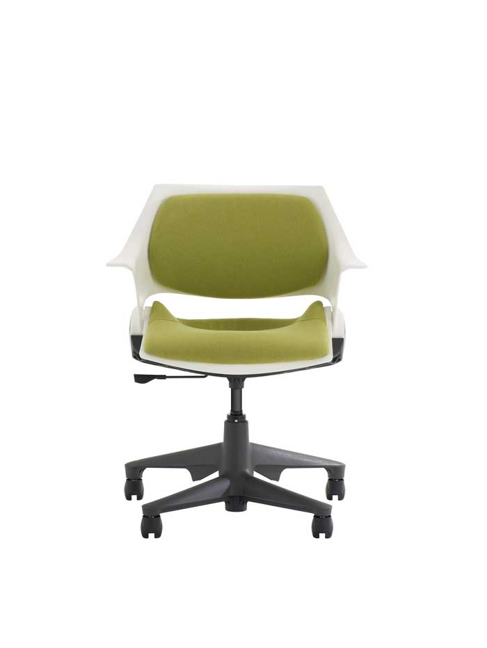 Steelcase swivel chair 1 (green)